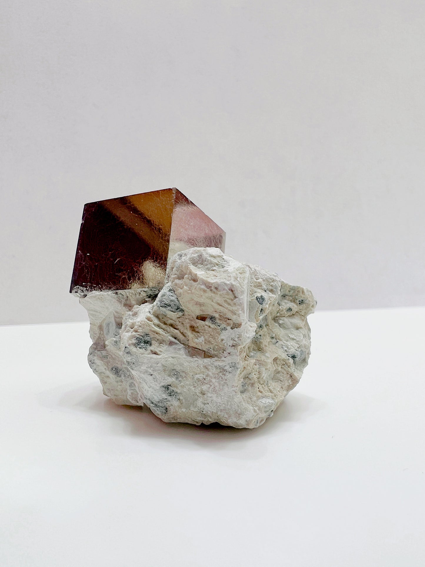 [Crystal] Pyrite on Matrix (Cubic Crystal) Spain