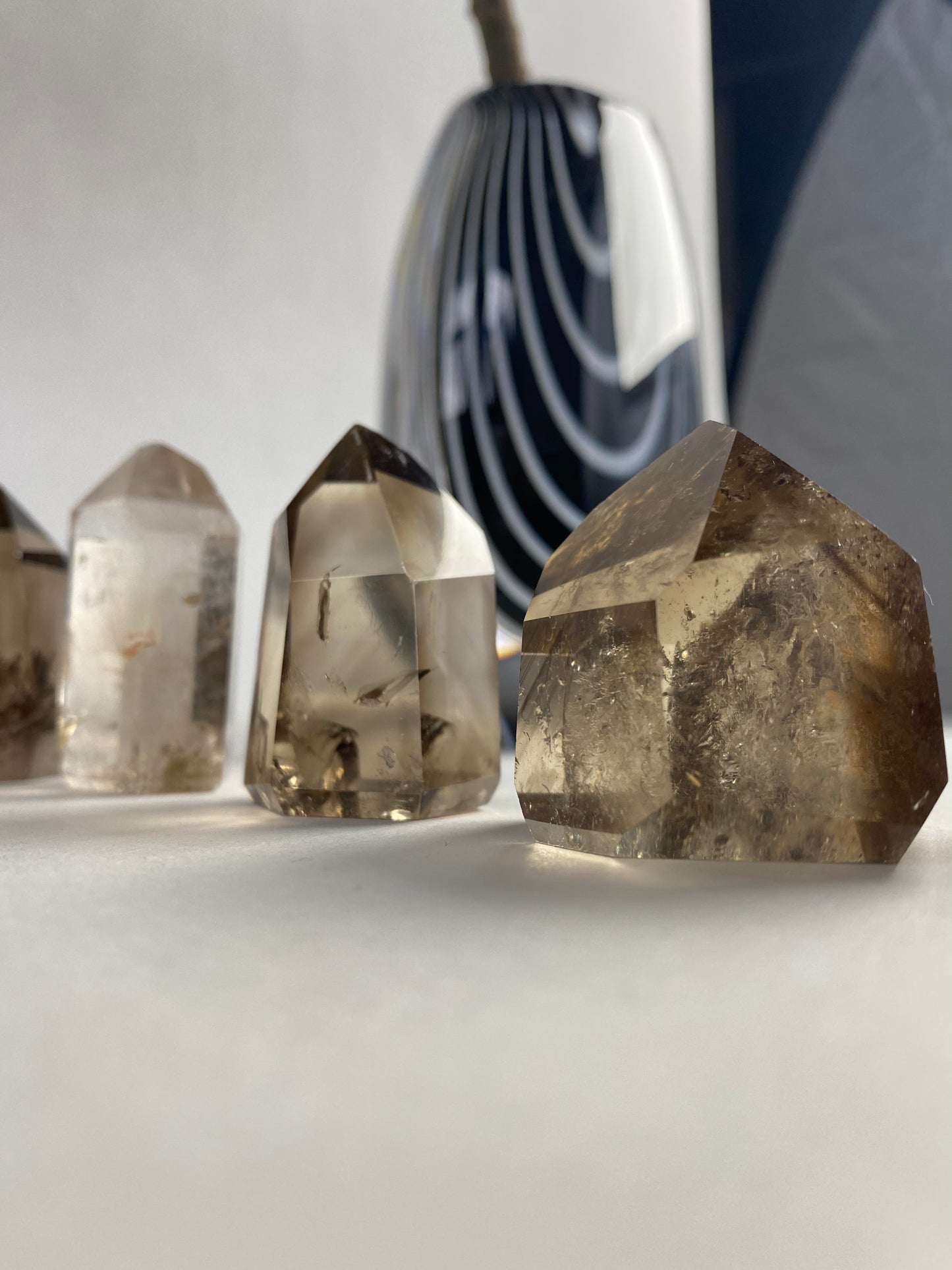 Smoky Quartz Points