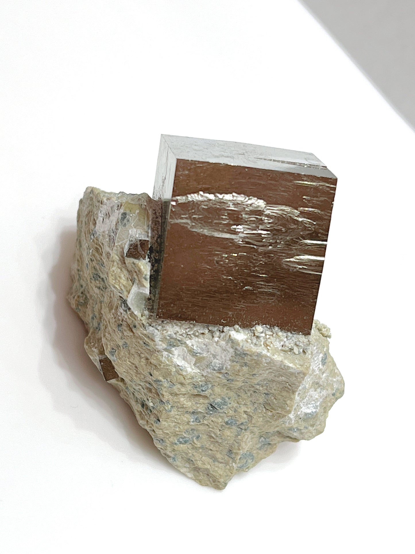 Pyrite on Matrix | Unique Crystal Specimen | Spain