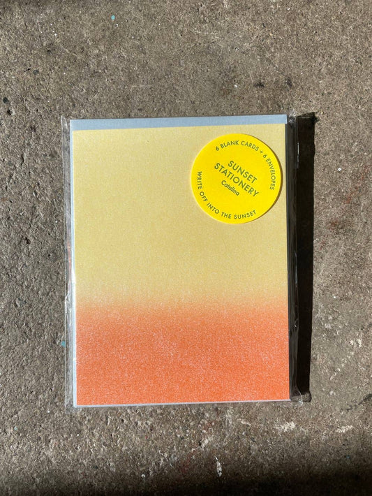 Catalina // Sunset Stationery