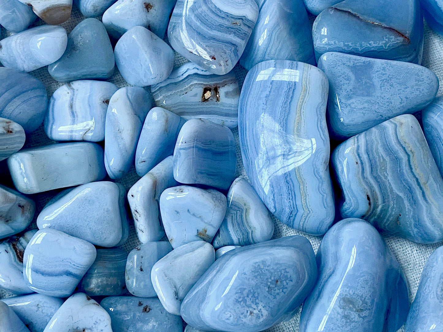 ☆ BLUE LACE AGATE*