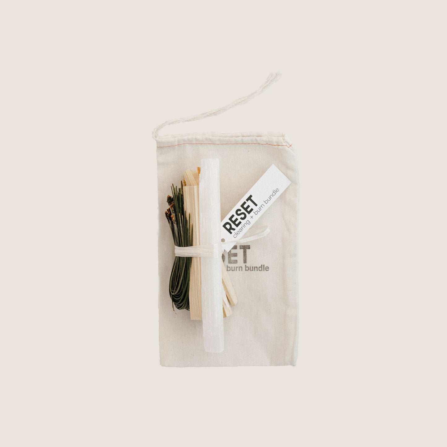 Reset - Clearing + Burn Bundle - Pine and Selenite