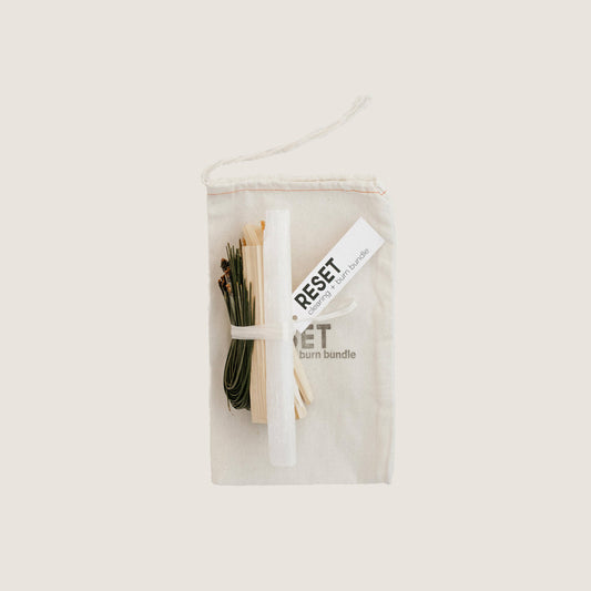 Reset - Clearing + Burn Bundle - Pine and Selenite
