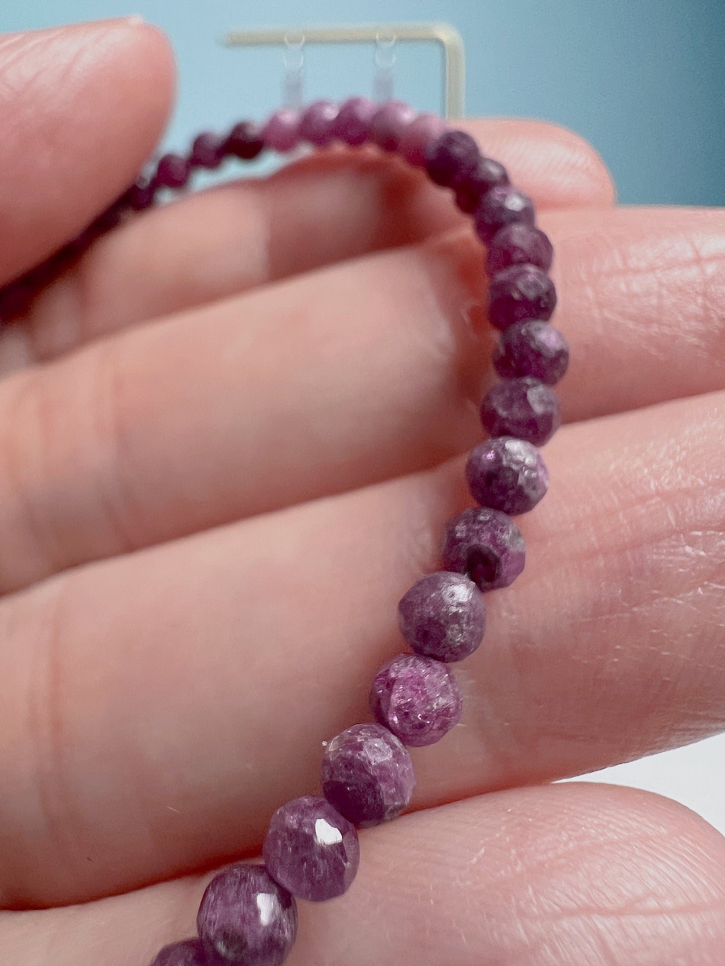 ☆ RUBY Bracelet and Earrings