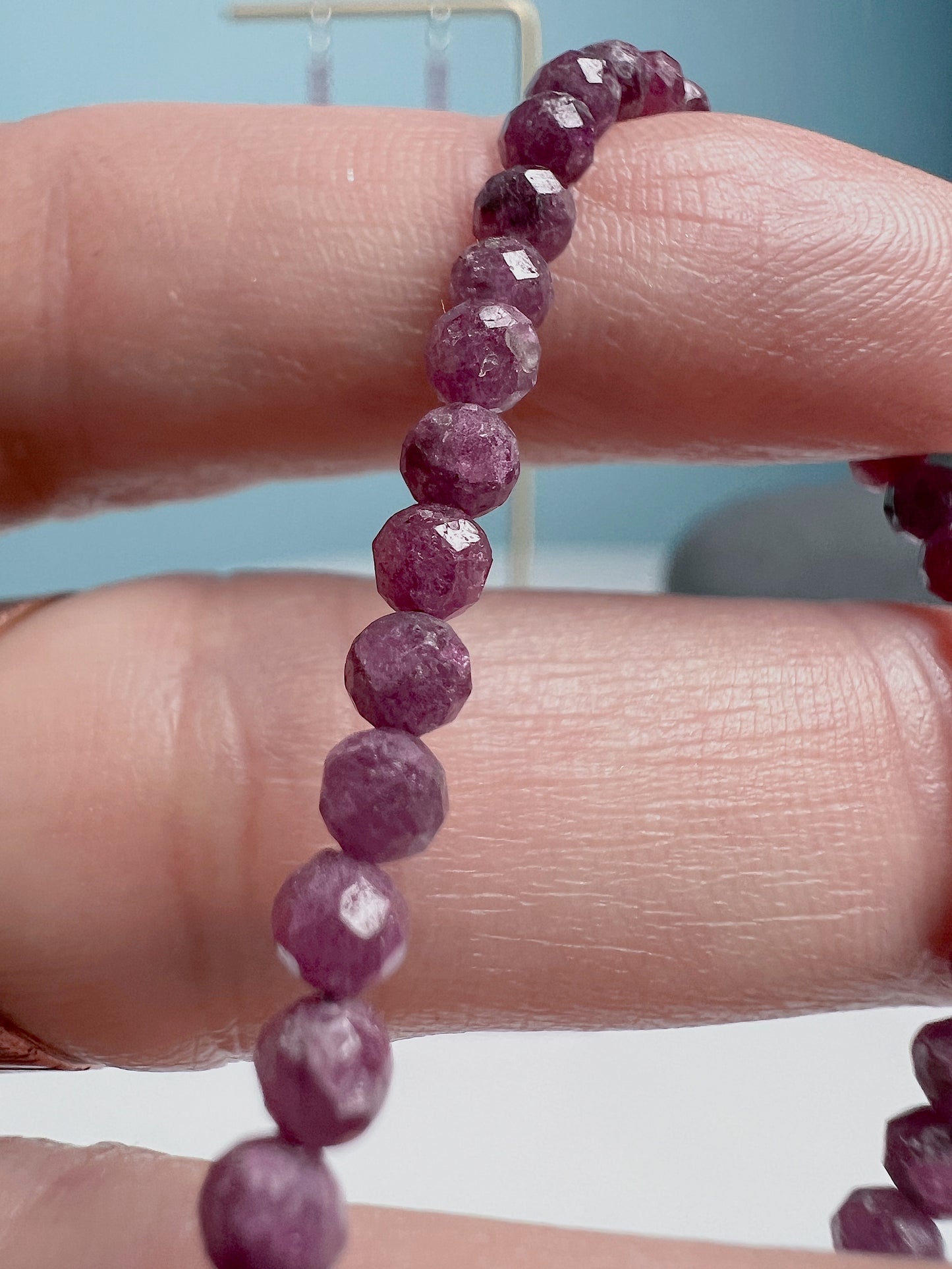 ☆ RUBY Bracelet and Earrings