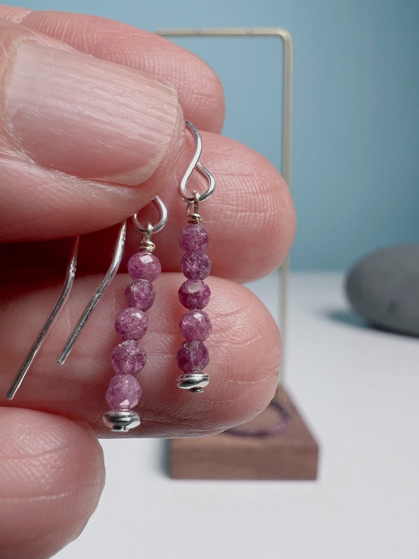 ☆ RUBY Bracelet and Earrings