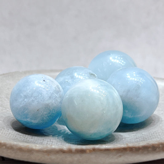 Mini Aquamarine Sphere | High Grade | Afghanistan