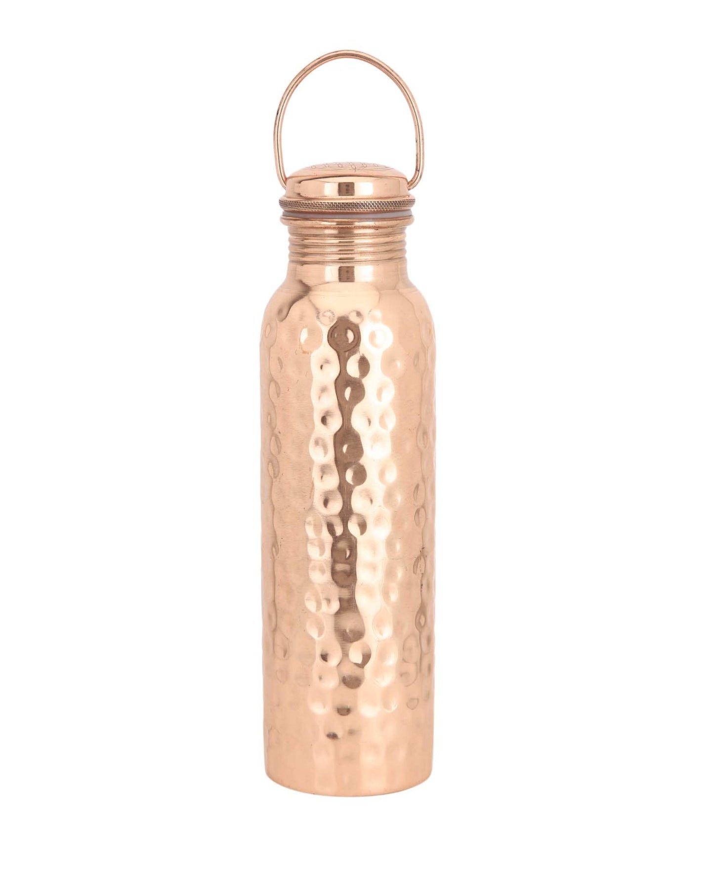 Hammered Tamba Copper Water Bottle