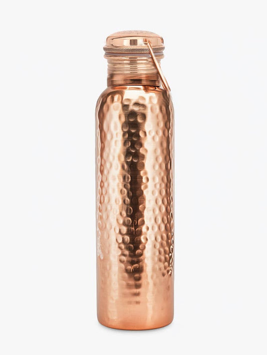 Hammered Tamba Copper Water Bottle